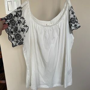 off the shoulder top